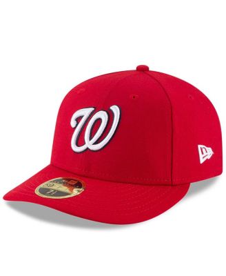 Men's Red Washington Nationals National Baseball Hall of Fame Low Profile 59FIFTY Fitted Hat