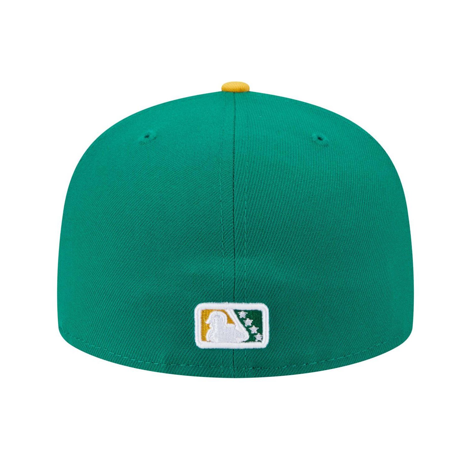 Men's Green/Yellow Stockton Ports Authentic Collection 59FIFTY Fitted Hat
