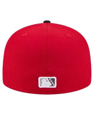 Men's Red Fort Wayne TinCaps Authentic Collection 59FIFTY Fitted Hat