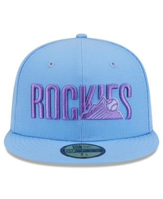 Men's Light Blue Colorado Rockies 2025 City Connect Fan Pack 59FIFTY Fitted Hat