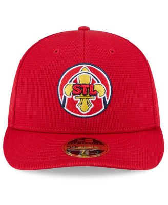 Men's Red St. Louis Cardinals City Connect Batting Practice Low Profile 59FIFTY Fitted Hat