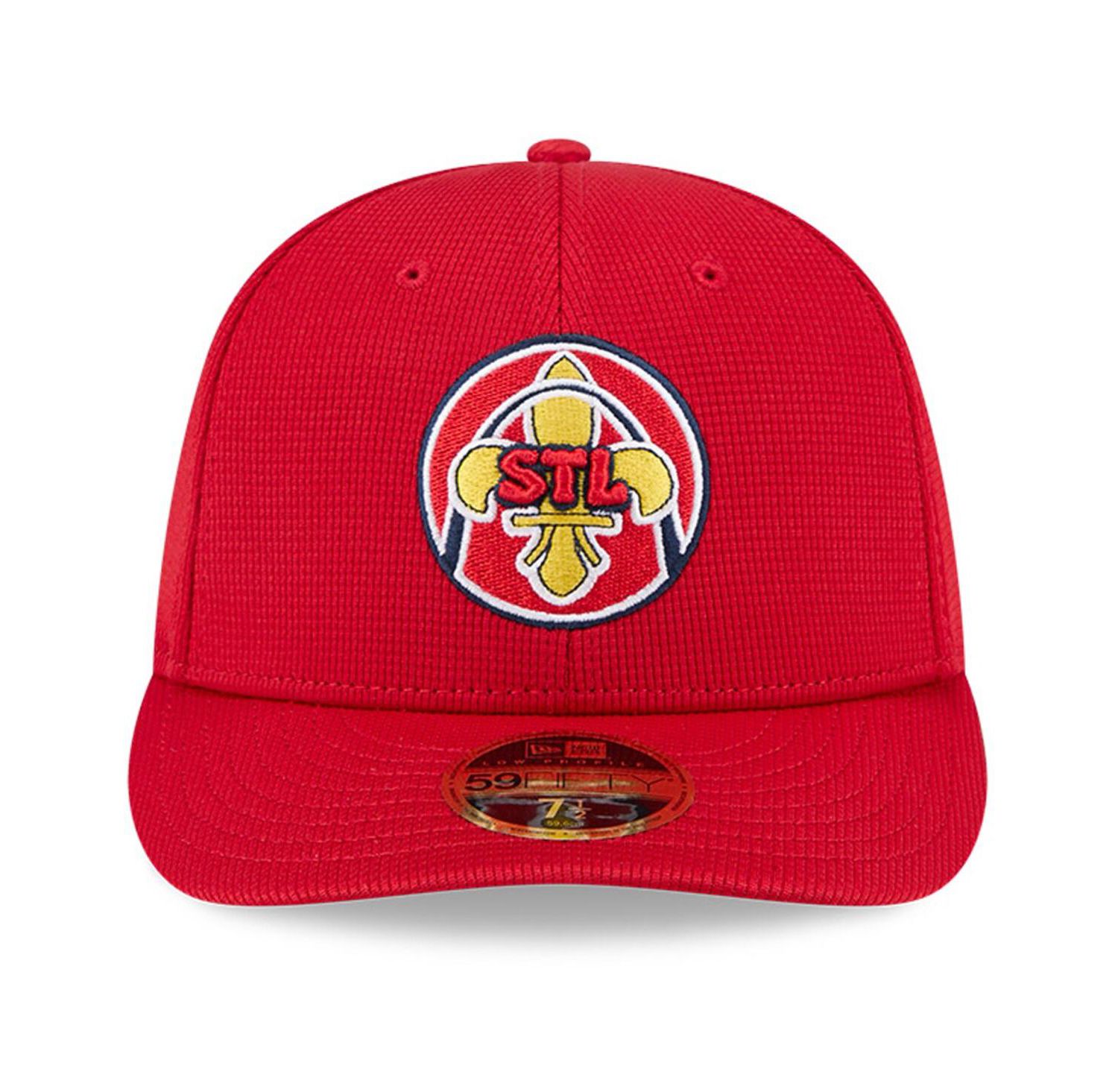 Men's Red St. Louis Cardinals City Connect Batting Practice Low Profile 59FIFTY Fitted Hat