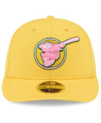 Men's Yellow San Diego Padres City Connect Batting Practice Low Profile 59FIFTY Fitted Hat