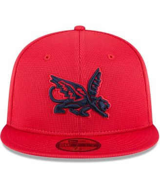 Men's Red Texas Rangers City Connect Batting Practice 59FIFTY Fitted Hat