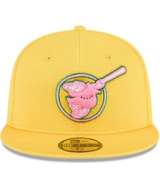 Men's Yellow San Diego Padres City Connect Batting Practice 59FIFTY Fitted Hat