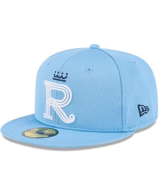 New Era - Men's Light Blue Kansas City Royals City Connect Batting Practice 59FIFTY Fitted Hat