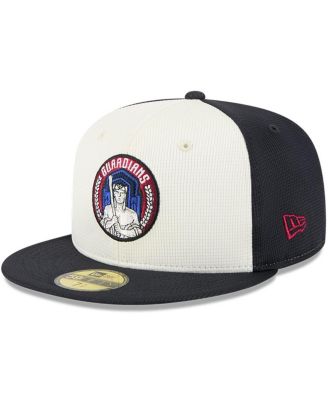 New Era - Men's Navy/White Cleveland Guardians City Connect Batting Practice 59FIFTY Fitted Hat
