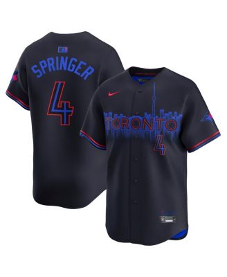 Nike - Men's George Springer Blue Toronto Blue Jays City Connect Limited Jersey