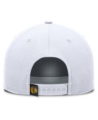 Men's White Chicago Blackhawks Rope A-Frame Adjustable Hat