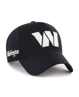 '47 Brand - Men's Black Washington Commanders Foundation Offside Adjustable Hat