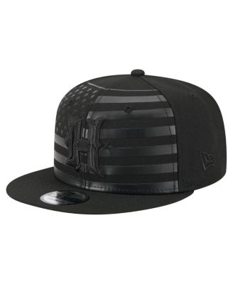 New Era - Men's Black Houston Texans Independent 9FIFTY Snapback Hat