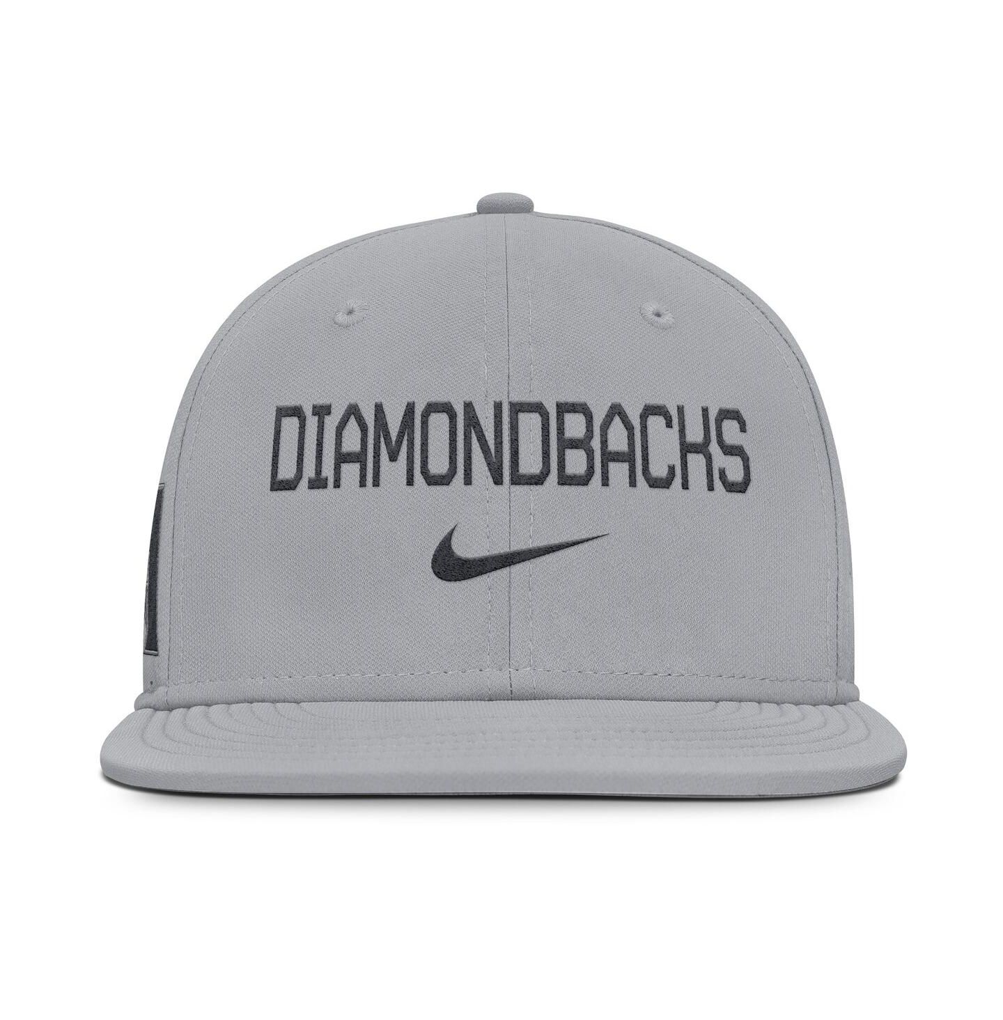 Мужская кепка Nike Gray Arizona Diamondbacks True Performance Fitted Hat — фото 2