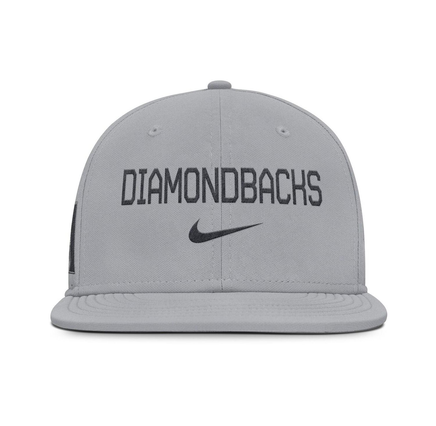 Men's Gray Arizona Diamondbacks True Performance Fitted Hat