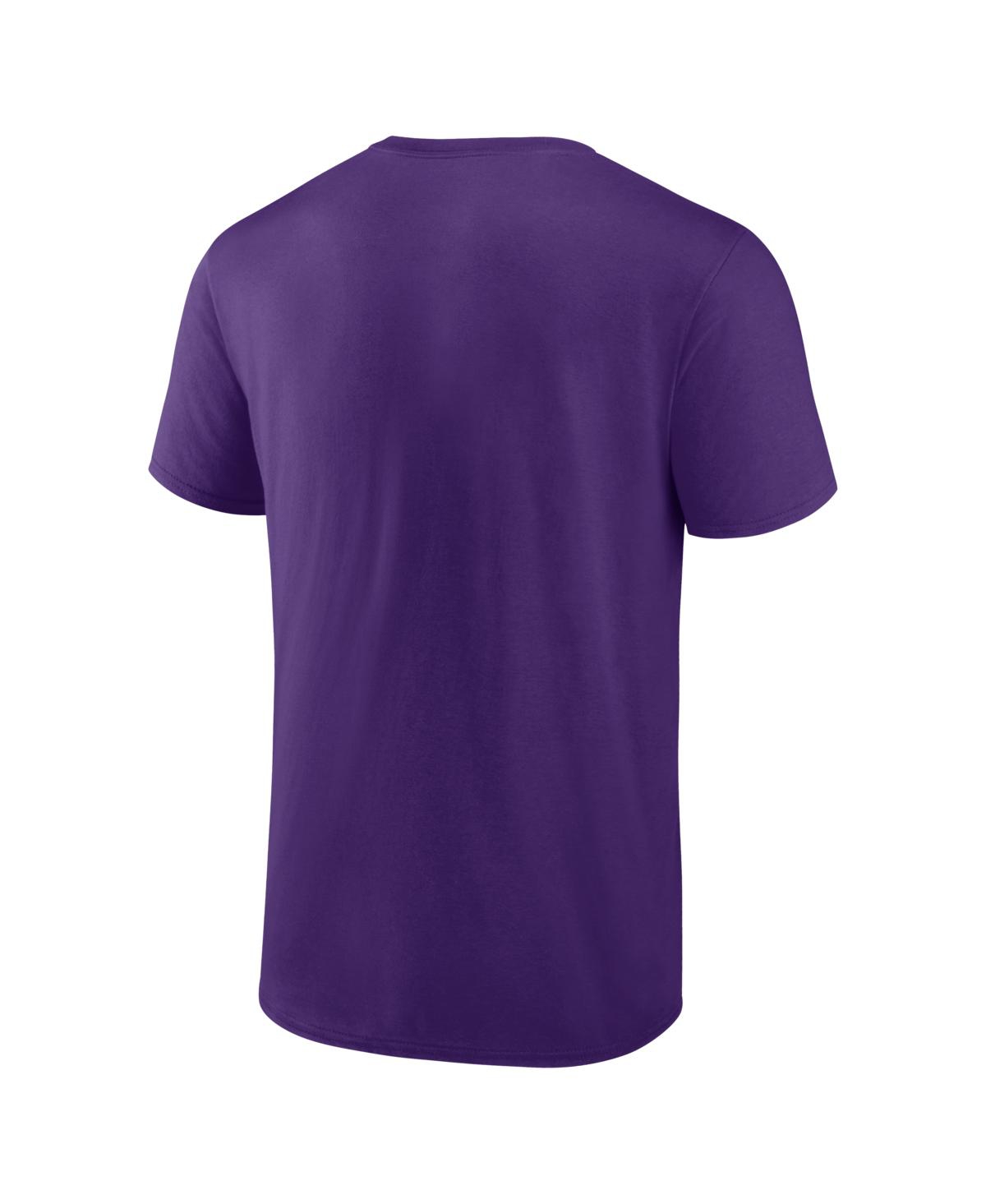 Logo Athletic Men's Purple Minnesota Vikings Best Dad T-shirt