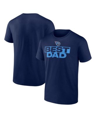 Logo Athletic - Men's Navy Tennessee Titans Best Dad T-Shirt