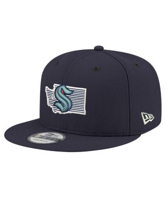 New Era - Men's Deep Sea Blue Seattle Kraken State Pride 9FIFTY Snapback Hat