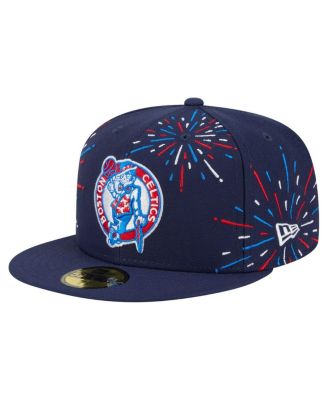 New Era - Men's Navy Boston Celtics Americana Fireworks 59FIFTY Fitted Hat