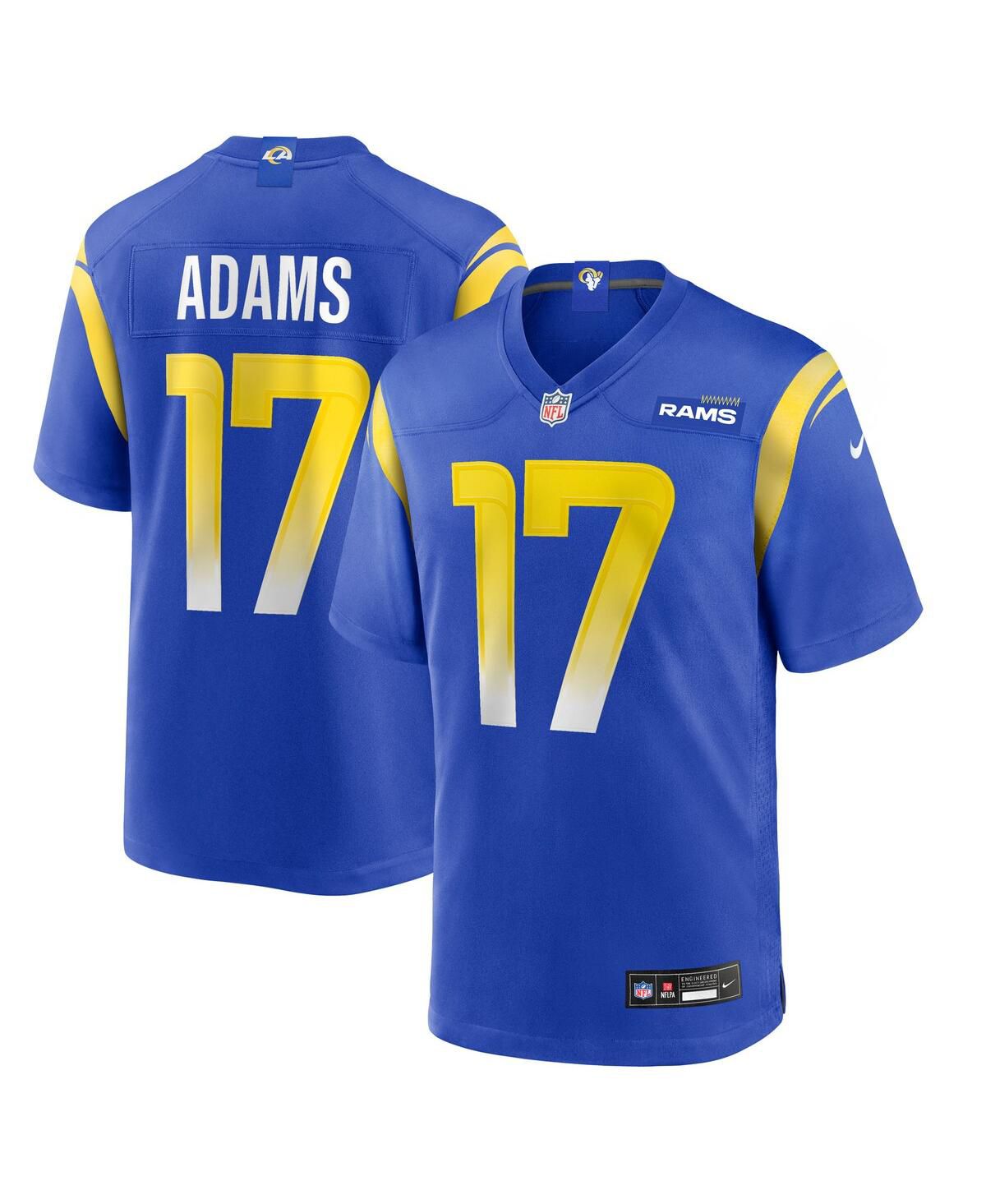 Мужская майка игрока Davante Adams Royal Los Angeles Rams Game Player