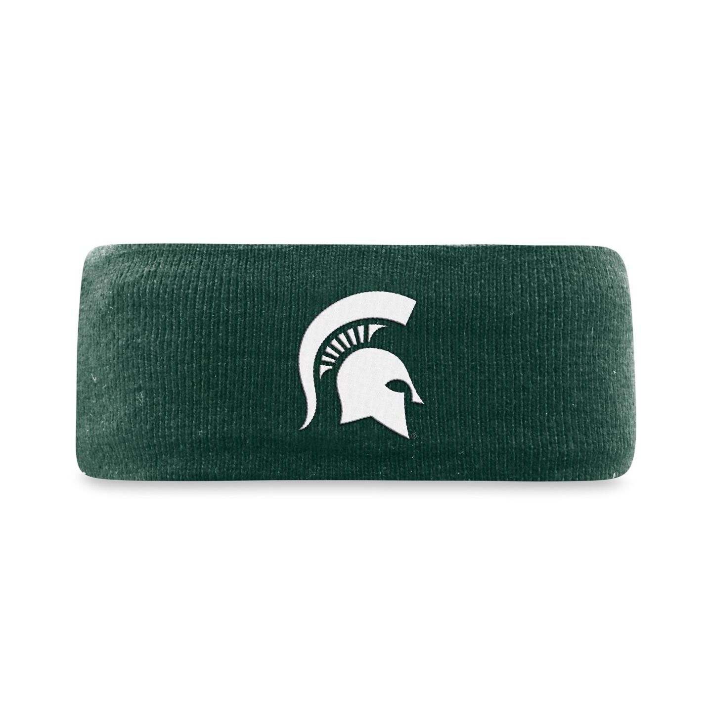 Мужские аксессуары для волос Top of the World Green Michigan State Spartans Knit Headband — фото 1