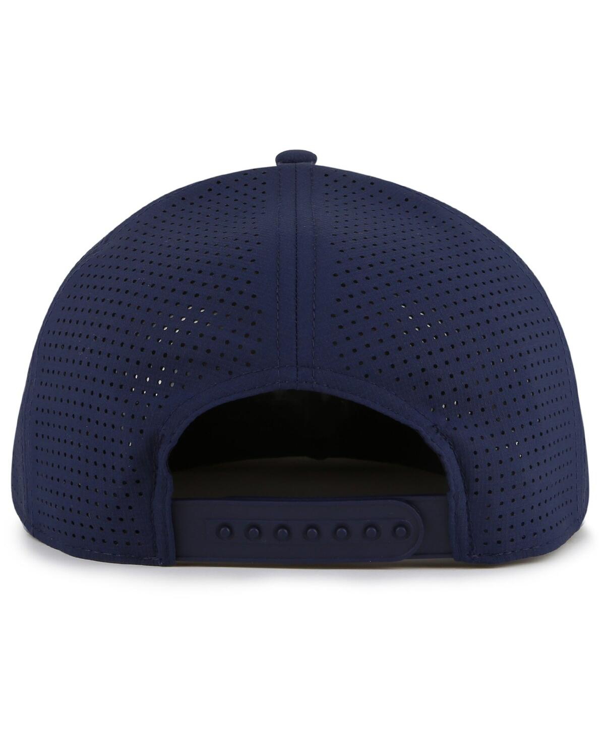 AMERICAN NEEDLE MEN'S NAVY ST. LOUIS BLUES BUXTON PRO TECH ADJUSTABLE HAT 