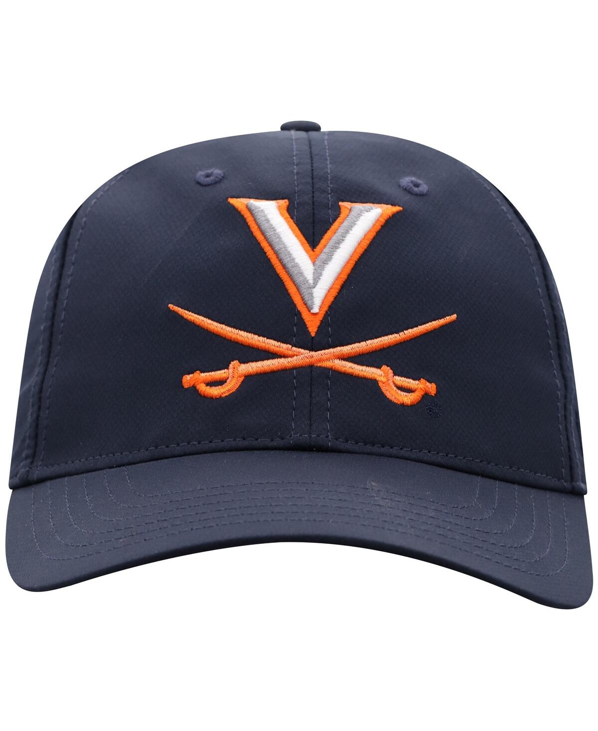 Top Of The World Men'sâ Navy Virginia Cavaliers Victory Trainer Adjustable Hat