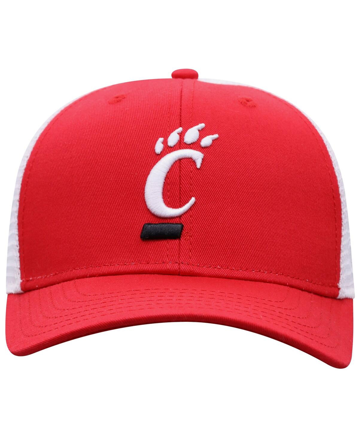 Top Of The World Men'sâ Red/white Cincinnati Bearcats Victory Baseline Adjustable Trucker Hat