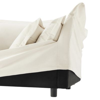 Chenille Armchair Set (2), Deep-Seated and Soft for Living, Reading & More