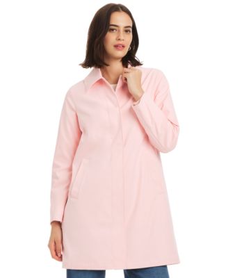 Women's Hooded A-Line Coat