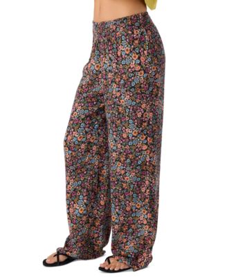 Juniors' Jonie Floral Ditsy-Print Pants