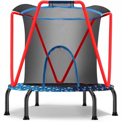 Streamdale 66" Trampoline for Kids Toddler Indoor Outdoor Small Trampolines for Baby with heighten net No-Gap Design for Kids