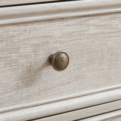 Tall Storage Cabinet with Glass Door and Shelves for Home or Office