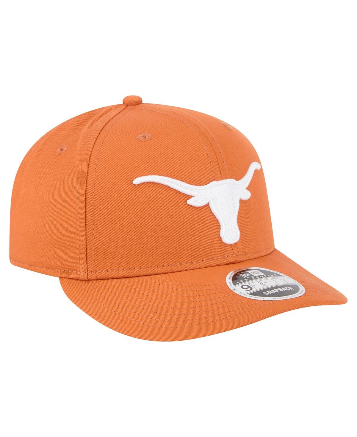 New Era Men'sâ Texas Orange Texas Longhorns Low Profile 9fifty Snapback Hat