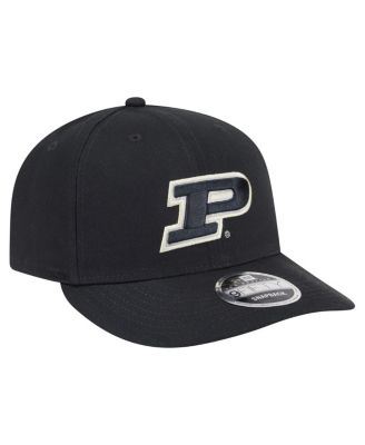 Men's&nbsp;Black Purdue Boilermakers Low Profile 9FIFTY Snapback Hat
