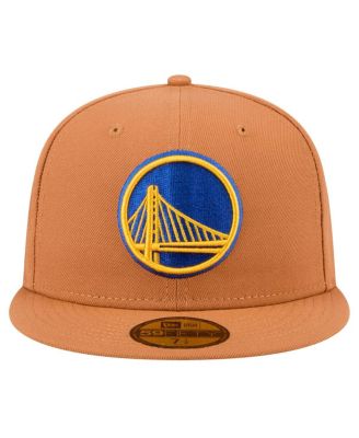 Men's Tan Golden State Warriors Color Pack 59FIFTY Fitted Hat