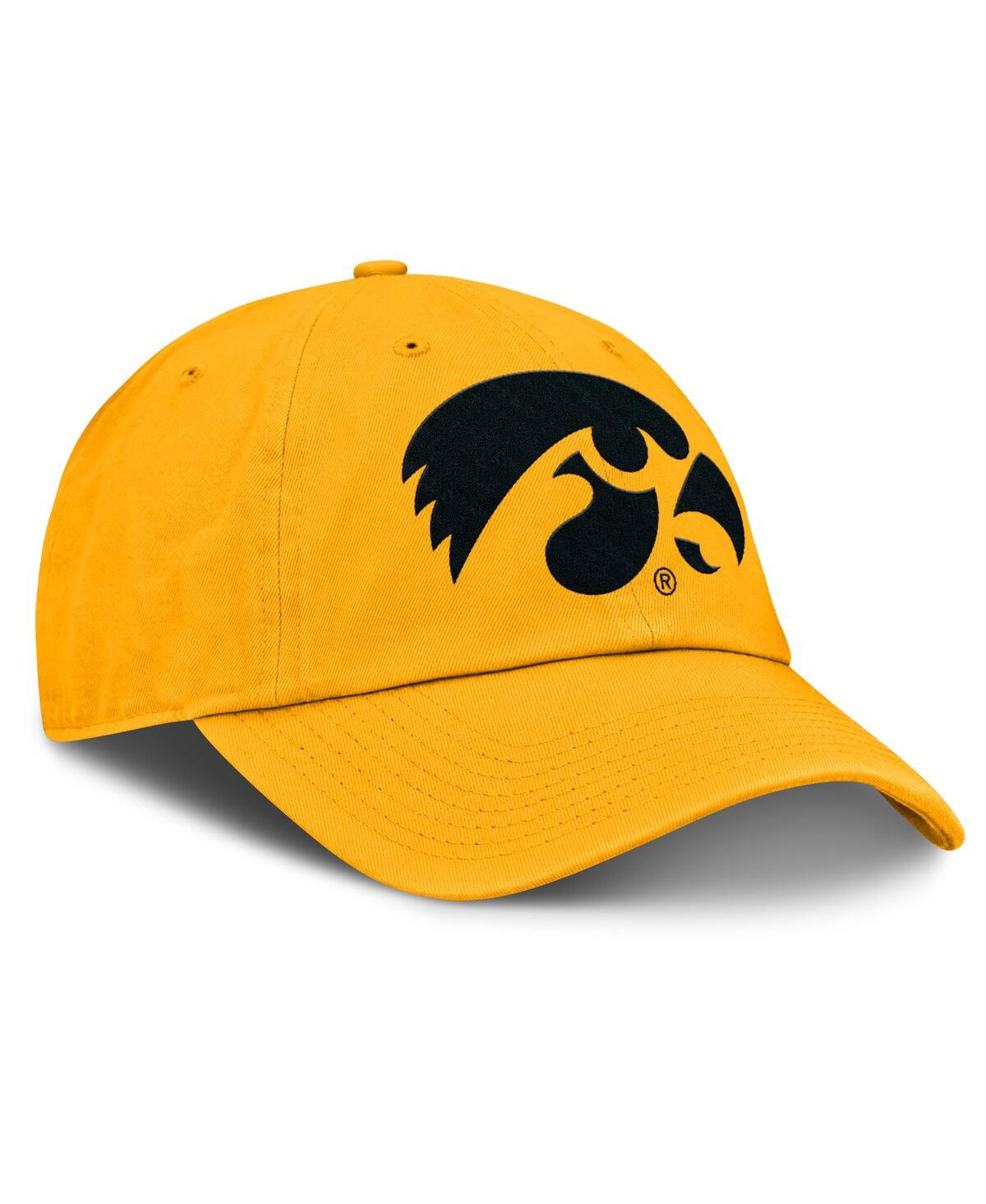 Nike Gold Iowa Hawkeyes Primetime Club Adjustable Hat