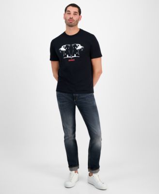 Men's Dobero Short Sleeve Crewneck Doberman Graphic T-Shirt