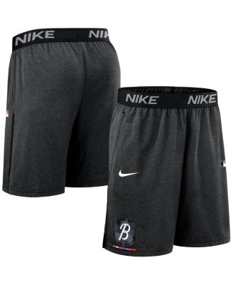 Nike - Men's Black Baltimore Orioles Authentic Collection City Connect Performance Knit Shorts