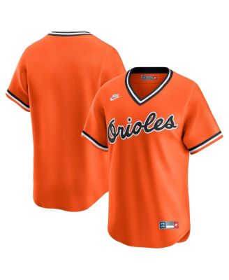 Nike - Men's Orange Baltimore Orioles Throwback Cooperstown Collection Limited Jersey