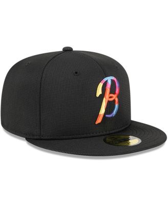 Men's Black Baltimore Orioles City Connect Batting Practice 59FIFTY Fitted Hat