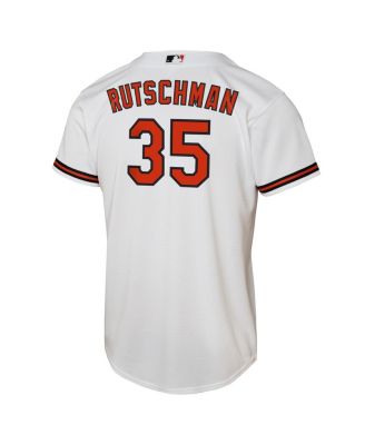 Big Boys and Girls Adley Rutschman White Baltimore Orioles Home Replica Player Jersey