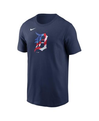 Men's Navy Detroit Tigers Americana T-Shirt