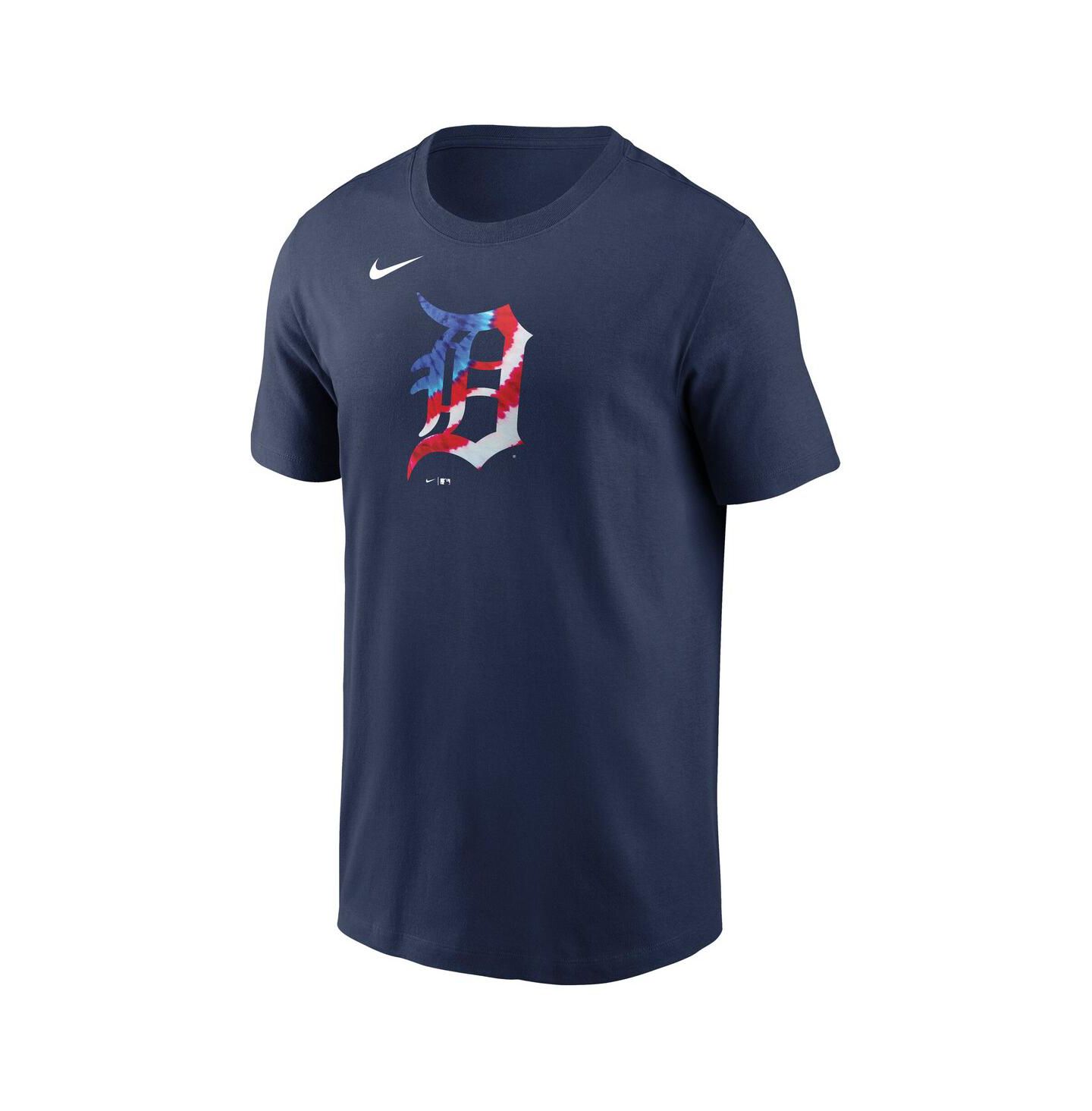 Мужская футболка Nike Navy Detroit Tigers Americana — фото 2