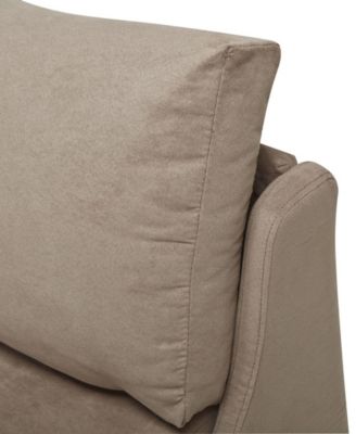 43.5" Polyester Avery Fremont Convertible Loveseat Sleeper, Created for Macy's