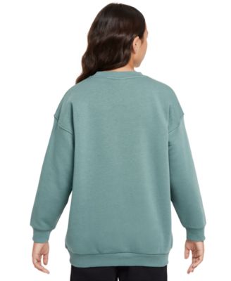 Sportswear Big Girls Club Fleece Oversized-Fit Sweatshirt 