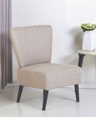 25.2" Polyester Cleo Accent Chair, Created for Macy's