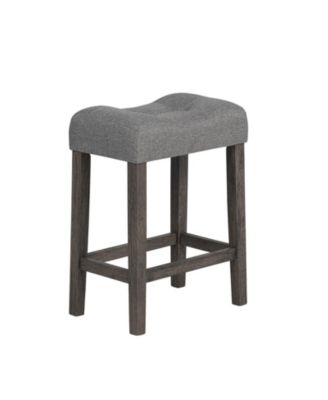 4-Piece faux wood Outlet and Padded Stools for Living and Dining Rooms Bar Table Set