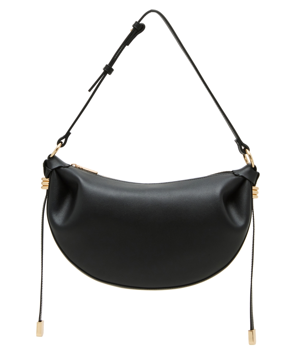 Crescent Small Shoulder Bag - Black