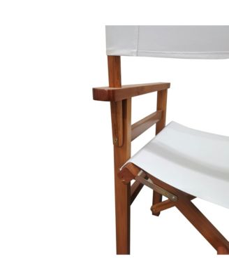 Streamdale Folding Wooden Director Chair (Set of 2)