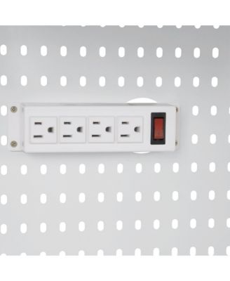 Streamdale 63" Buffet with Hutch, Coffee Bar, Drawers, Shelves, Outlet