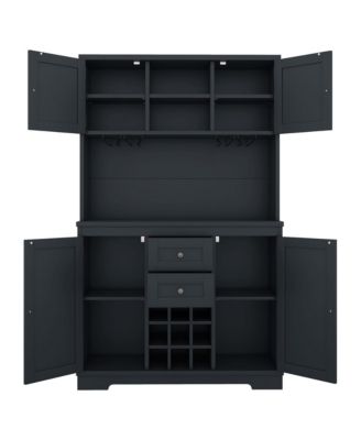 Farmhouse Coffee and Wine Bar Cabinet